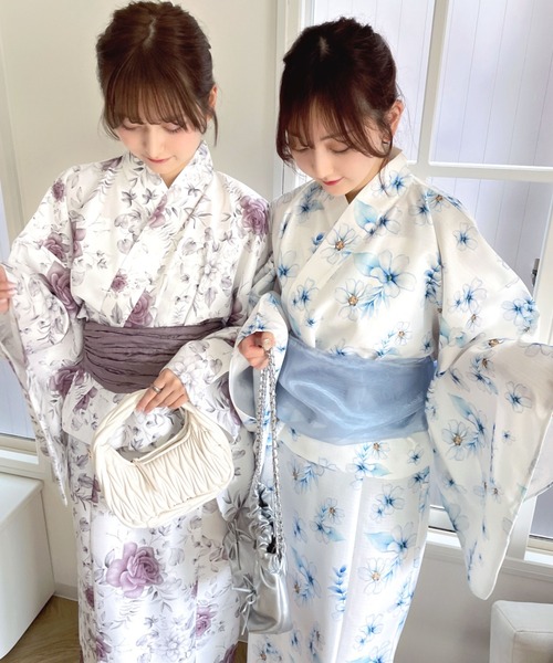 WEGO(ウィゴー)の「WEGO/【25年春夏新作】2WAY浴衣(浴衣・レディース・その他1/その他2/その他3・FREE)」の6枚目の写真