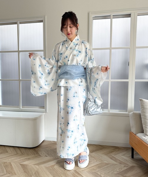 WEGO(ウィゴー)の「WEGO/【25年春夏新作】2WAY浴衣(浴衣・レディース・その他1/その他2/その他3・FREE)」の15枚目の写真