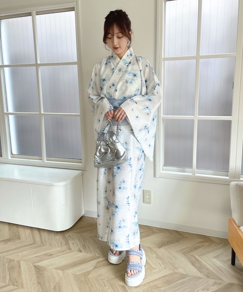 WEGO(ウィゴー)の「WEGO/【25年春夏新作】2WAY浴衣(浴衣・レディース・その他1/その他2/その他3・FREE)」の18枚目の写真