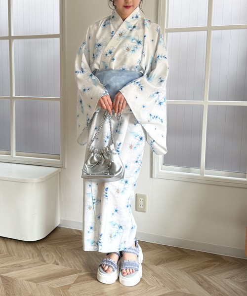 WEGO(ウィゴー)の「WEGO/【25年春夏新作】2WAY浴衣(浴衣・レディース・その他1/その他2/その他3・FREE)」の16枚目の写真