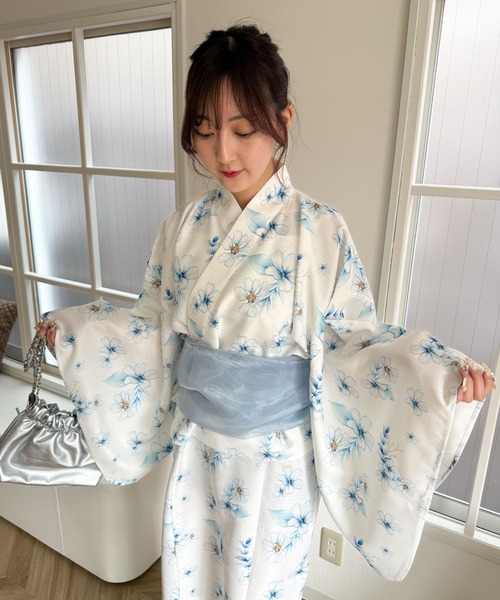 WEGO(ウィゴー)の「WEGO/【25年春夏新作】2WAY浴衣(浴衣・レディース・その他1/その他2/その他3・FREE)」の13枚目の写真