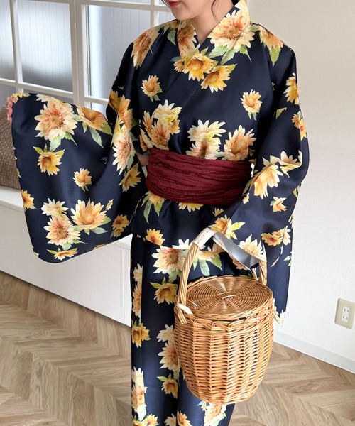 WEGO(ウィゴー)の「WEGO/【25年春夏新作】2WAY浴衣(浴衣・レディース・その他1/その他2/その他3・FREE)」の21枚目の写真