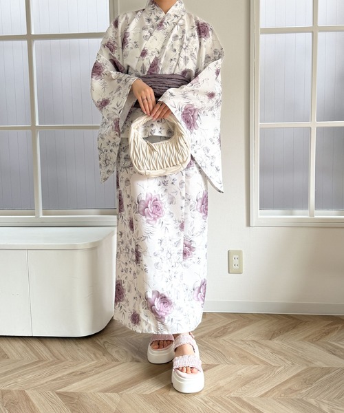 WEGO(ウィゴー)の「WEGO/【25年春夏新作】2WAY浴衣(浴衣・レディース・その他1/その他2/その他3・FREE)」の10枚目の写真