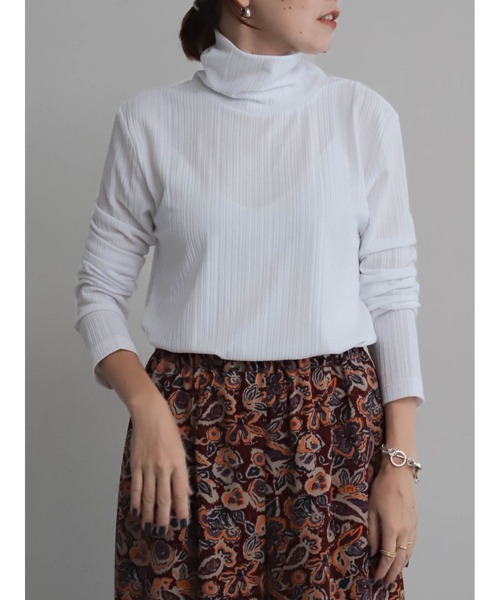 シアーランダムリブ タートルネックP/O | NOMBRE IMPAIR