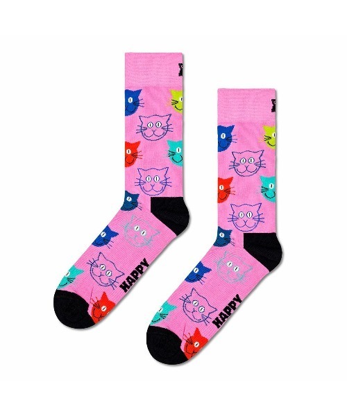 Happy Socks(ハッピーソックス)の「◆Happy Socks◆ 3-Pack Mixed Cat Socks Gift Set(ソックス/靴下・レディース・その他・SMALL/MEDIUM)」の5枚目の写真