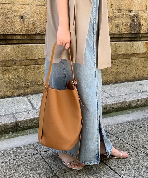 DouDou（ドゥドゥ）の「ショルダーバッグ（ショルダーバッグ・レディース・ブラック/グレイッシュベージュ/キャメル・FREE）」の22枚目の写真