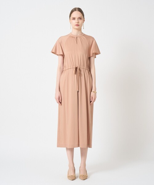 ANAYI(アナイ)の「キュプラナイロンケープワンピース(ドレス・レディース・ネイビー/コーラル・38/36/34)」の3枚目の写真