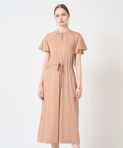 ANAYI(アナイ)の「キュプラナイロンケープワンピース(ドレス・レディース・ネイビー/コーラル・38/36/34)」の6枚目の写真