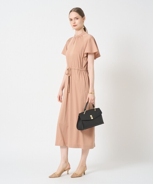 ANAYI(アナイ)の「キュプラナイロンケープワンピース(ドレス・レディース・ネイビー/コーラル・38/36/34)」の8枚目の写真