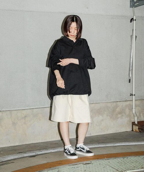 URBAN RESEARCH（アーバンリサーチ）の「Wide Dad　SHADE TECH ポロシャツ ロングスリーブ（ポロシャツ・メンズ・ネイビー・1/2）」の6枚目の写真