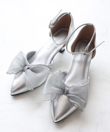 ポインテッド ウェッジ パンプス シルバー パンプス(レディース) - シルバー | CHARLES & KEITH