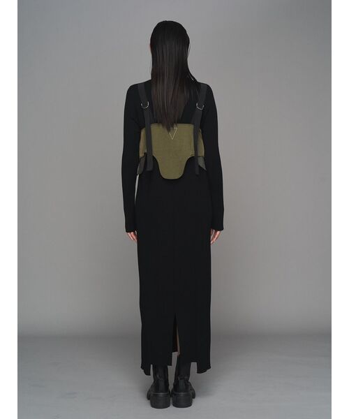 CURVE FLAP FIELD BUSTIER「セットアップ着用可能」 / カーブフラップフィールドビスチェ レディース CURVE FLAP FIELD BUSTIER【セットアップ着用可能】 / カーブ