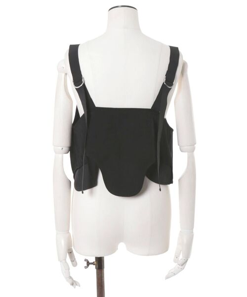 CURVE FLAP FIELD BUSTIER「セットアップ着用可能」 / カーブフラップフィールドビスチェ レディース CURVE FLAP FIELD BUSTIER【セットアップ着用可能】 / カーブ
