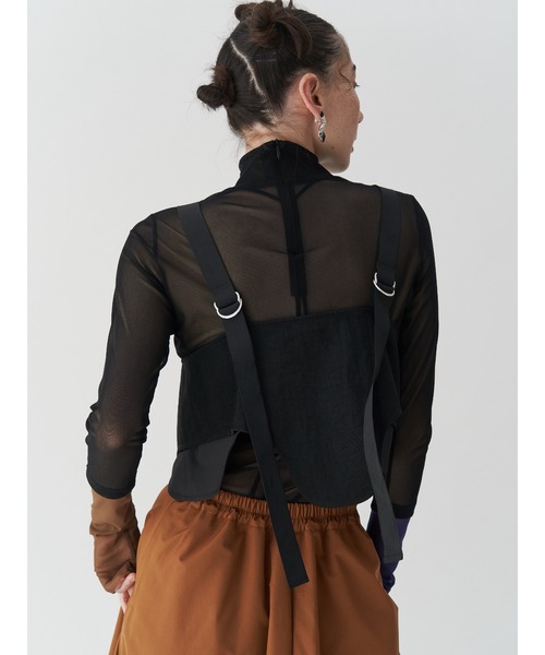 値下 UN3D CURVE FLAP FIELD BUSTIER CURVE FLAP FIELD BUSTIER【セットアップ着用可能】 / カーブ
