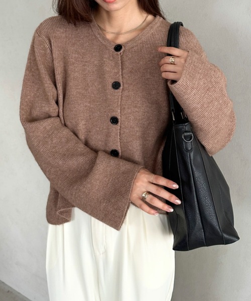 MYMOOD.(マイムード)の「【A4収納可能/通勤/通学】PU2WAYショルダーバッグ トートバッグ(ショルダーバッグ・レディース・ブラウン/ブラック・FREE)」の6枚目の写真