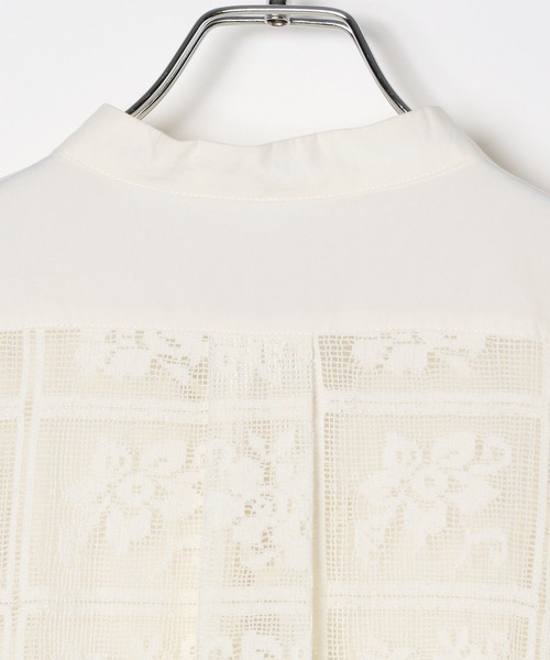 BAYFLOW（ベイフロー）の「【EF(エフ)】レースカフタンドレス（WOMEN）（ワンピース・レディース・オフホワイト/ブラック・FREE）」の13枚目の写真