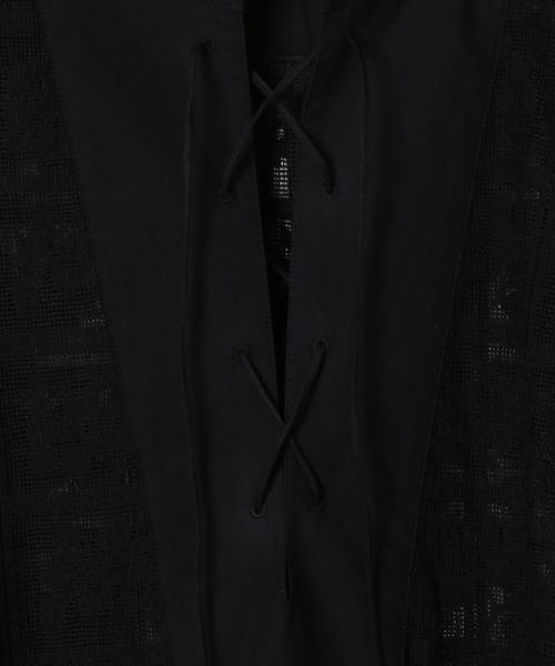 BAYFLOW（ベイフロー）の「【EF(エフ)】レースカフタンドレス（WOMEN）（ワンピース・レディース・オフホワイト/ブラック・FREE）」の16枚目の写真