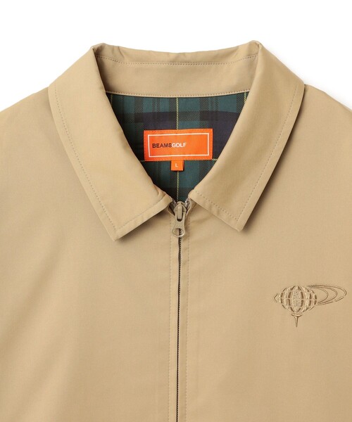 BEAMS GOLF（ビームスゴルフ）の「ORANGE LABEL / チェック裏地 ジップ