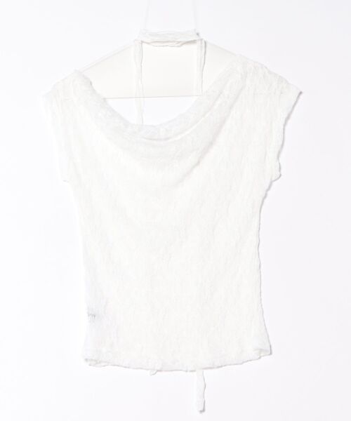 UP START(アップスタート)の「【LAMPOON】レースオフショルトップス(その他トップス・レディース・ブラック/ホワイト・MEDIUM/LARGE/SMALL)」の22枚目の写真