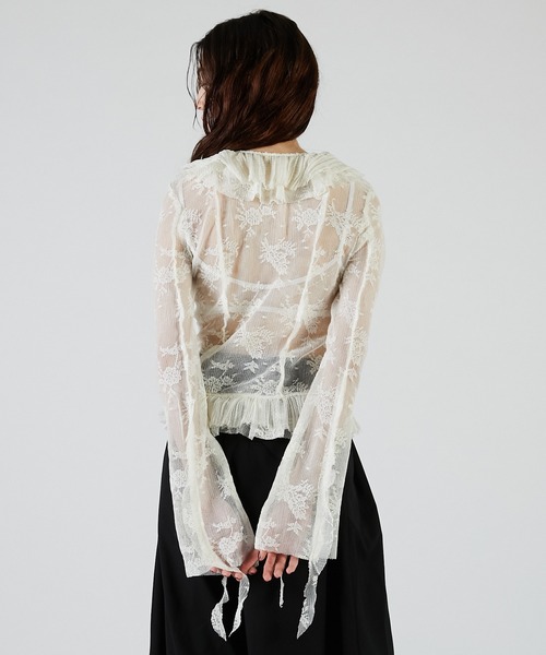 レースラッフルブラウス / Lace Ruffled Blouse（シャツ/ブラウス