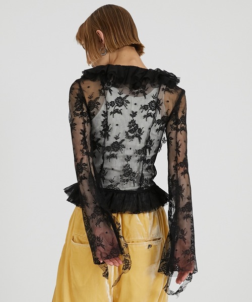 レースラッフルブラウス / Lace Ruffled Blouse（シャツ/ブラウス