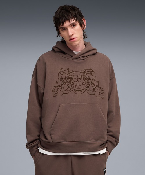 PUMA/プーマ RIPNDIPコラボ BOXY GRAPHIC HO パーカー/プル