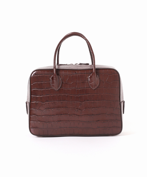 MAISONCANAU/メゾンカナウ　MCLH2BB1 ボックスボストン(M) MAISONCANAU/メゾンカナウMCLH2BB1 ボックスボストン(M)