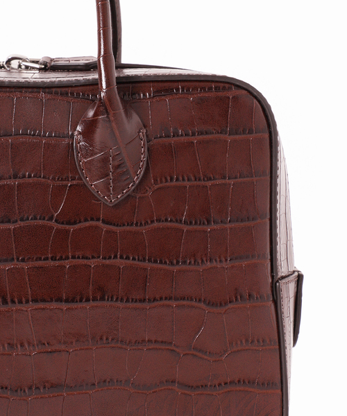 タグ付き未使用 MAISON CANAU ボックスボストン Mサイズ MAISON CANAU]ボックスボストンM | KOBUNSHA SELECT SHOP