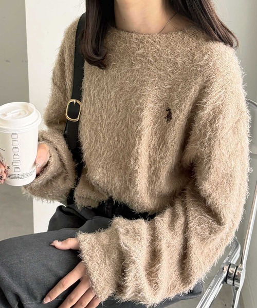 セール】GeeRA別注【U.S. POLO ASSN.】ユーエスポロアッスン シャギー