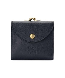 極美品　現行　イルビゾンテ　ウォレット　Wホック　ネイビー 極美品 現行 イルビゾンテ ウォレット Wホック ネイビー - メルカリ