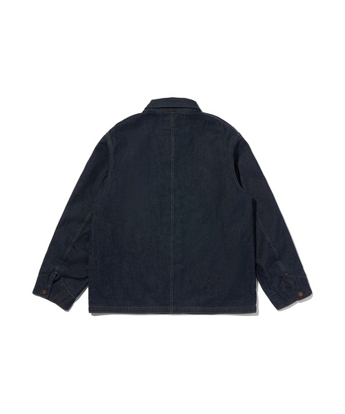 Levi's（リーバイス）の「Levi's/リーバイス BLUETAB(TM) NAVAL SACK コート（カバーオール・メンズ・ダークインディゴブルー・S/M/L/XL）」の4枚目の写真