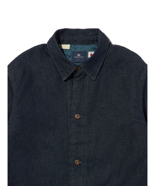 Levi's（リーバイス）の「Levi's/リーバイス BLUETAB(TM) NAVAL SACK コート（カバーオール・メンズ・ダークインディゴブルー・S/M/L/XL）」の5枚目の写真