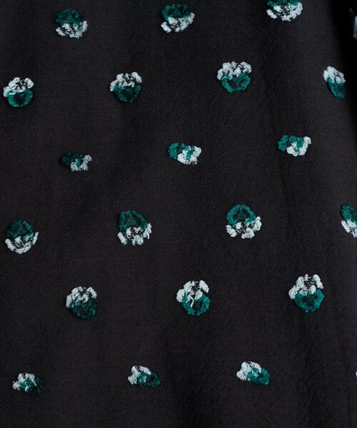 conges payes ADIEU TRISTESSE(コンジェ ペイエ アデュートリステス)の「フラワージャカードブラウス(シャツ/ブラウス・レディース・ブラウン系その他/グレー系その他・38)」の22枚目の写真