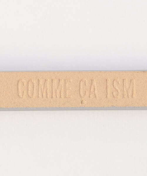 COMME CA ISM(コムサイズム)の「スライドフックベルト(1.0cm幅)(ベルト・レディース・ブラック/ライトグレー・FREE)」の8枚目の写真