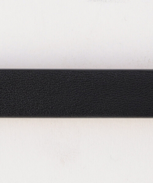 COMME CA ISM(コムサイズム)の「スライドフックベルト(1.0cm幅)(ベルト・レディース・ブラック/ライトグレー・FREE)」の5枚目の写真