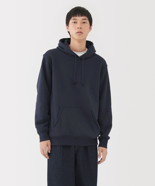 無印良品(ムジルシリョウヒン)の「紳士 スウェットプルパーカ(パーカー・メンズ・アイボリー/ブラック/チャコールグレー/グレー/ネイビー・XL/L/M/S/XS/XXL)」の5枚目の写真