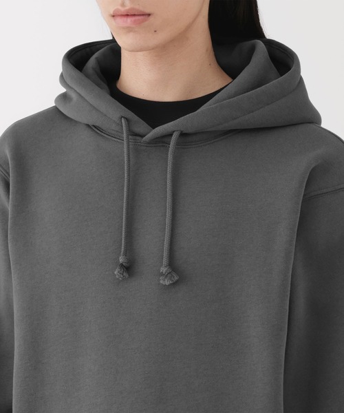 無印良品(ムジルシリョウヒン)の「紳士 スウェットプルパーカ(パーカー・メンズ・アイボリー/ブラック/チャコールグレー/グレー/ネイビー・XL/L/M/S/XS/XXL)」の12枚目の写真