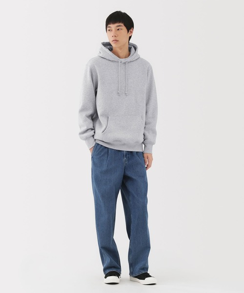 無印良品(ムジルシリョウヒン)の「紳士 スウェットプルパーカ(パーカー・メンズ・アイボリー/ブラック/チャコールグレー/グレー/ネイビー・XL/L/M/S/XS/XXL)」の8枚目の写真