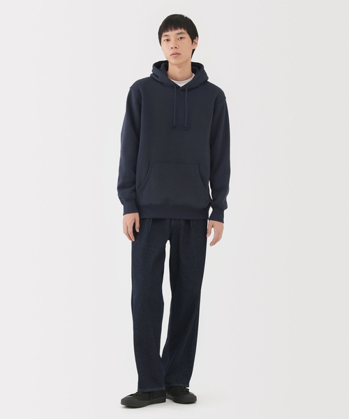 無印良品(ムジルシリョウヒン)の「紳士 スウェットプルパーカ(パーカー・メンズ・アイボリー/ブラック/チャコールグレー/グレー/ネイビー・XL/L/M/S/XS/XXL)」の22枚目の写真