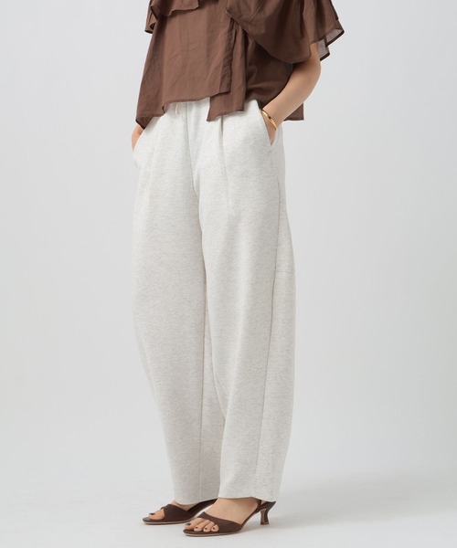 BAYFLOW（ベイフロー）の「ポンチコクーンパンツ（その他パンツ・レディース・グレー/オートミール/チャコール/ブラウン・FREE）」の14枚目の写真