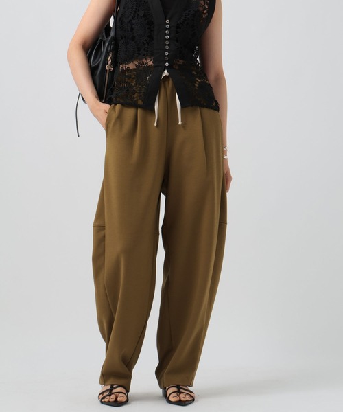 BAYFLOW（ベイフロー）の「ポンチコクーンパンツ（その他パンツ・レディース・グレー/オートミール/チャコール/ブラウン・FREE）」の19枚目の写真