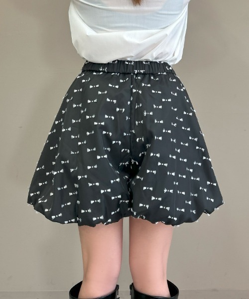 DONOBAN（ドノバン）の「リボンバブルヘムショートパンツ（その他パンツ・レディース・ブラック・ONE）」の14枚目の写真