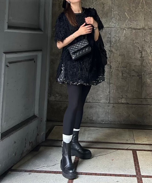 DONOBAN（ドノバン）の「リボンバブルヘムショートパンツ（その他パンツ・レディース・ブラック・ONE）」の21枚目の写真