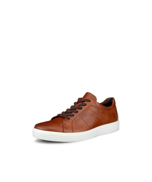 ECCO(エコー)の「シンプル上質 CLASSIC SNEAKER 本革スニーカー 軽量 高品質レザー(スニーカー・レディース・ブラウン・40/41/42/43)」の7枚目の写真