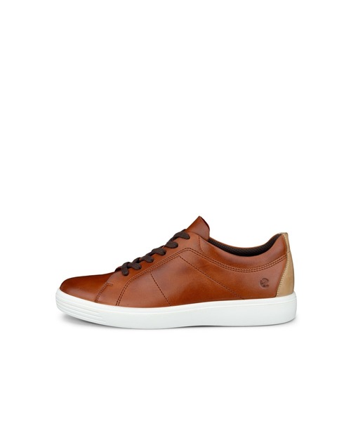 ECCO(エコー)の「シンプル上質 CLASSIC SNEAKER 本革スニーカー 軽量 高品質レザー(スニーカー・レディース・ブラウン・40/41/42/43)」の8枚目の写真