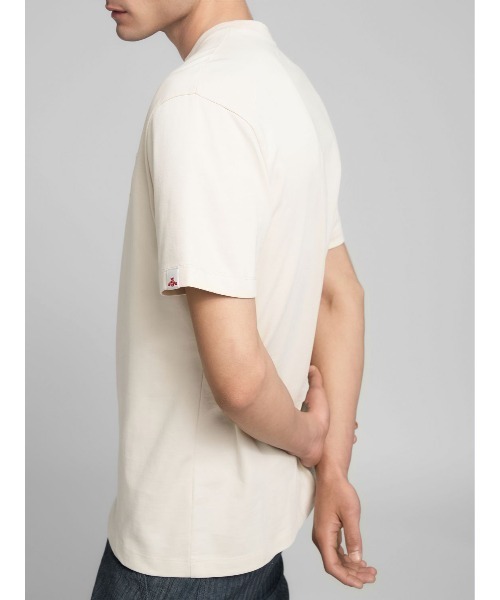 REPLAY（リプレイ）の「リラックスフィット 刺繍入りジャージークルーネックTシャツ（Tシャツ/カットソー・メンズ・ダークブルー/アイボリー・X-LARGE/LARGE/MEDIUM/SMALL）」の7枚目の写真