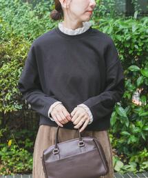 ITEMS URBANRESEARCH | フリルドッキングスウェット(スウェット)