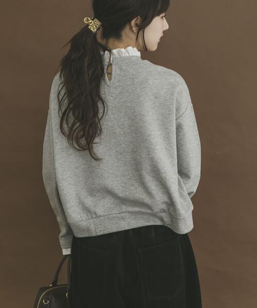 セール】フリルドッキングスウェット（スウェット）｜ITEMS