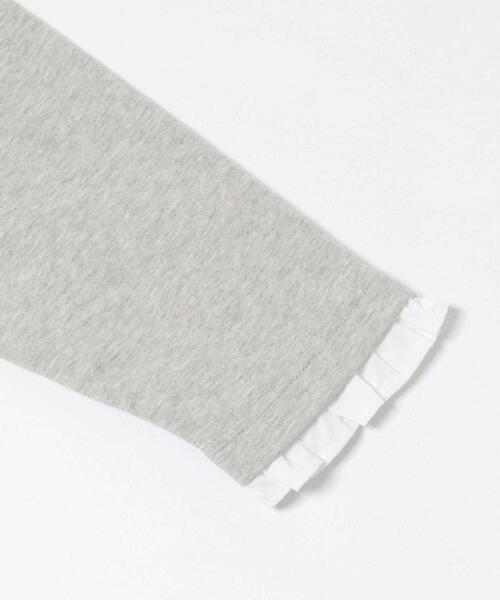 ITEMS URBANRESEARCH(アイテムズ アーバンリサーチ)の「フリルドッキングスウェット(スウェット・レディース・グレー系その他/ブラック・FREE)」の14枚目の写真