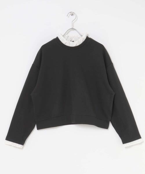 セール】フリルドッキングスウェット（スウェット）｜ITEMS